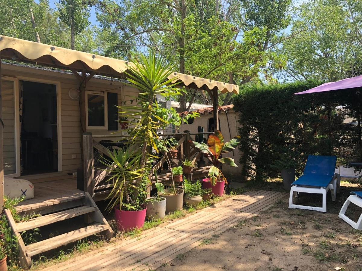 Mobil Home Climatise Camping 4* Le Grau Du Roi Les Jardins De Tivoli Buitenkant foto