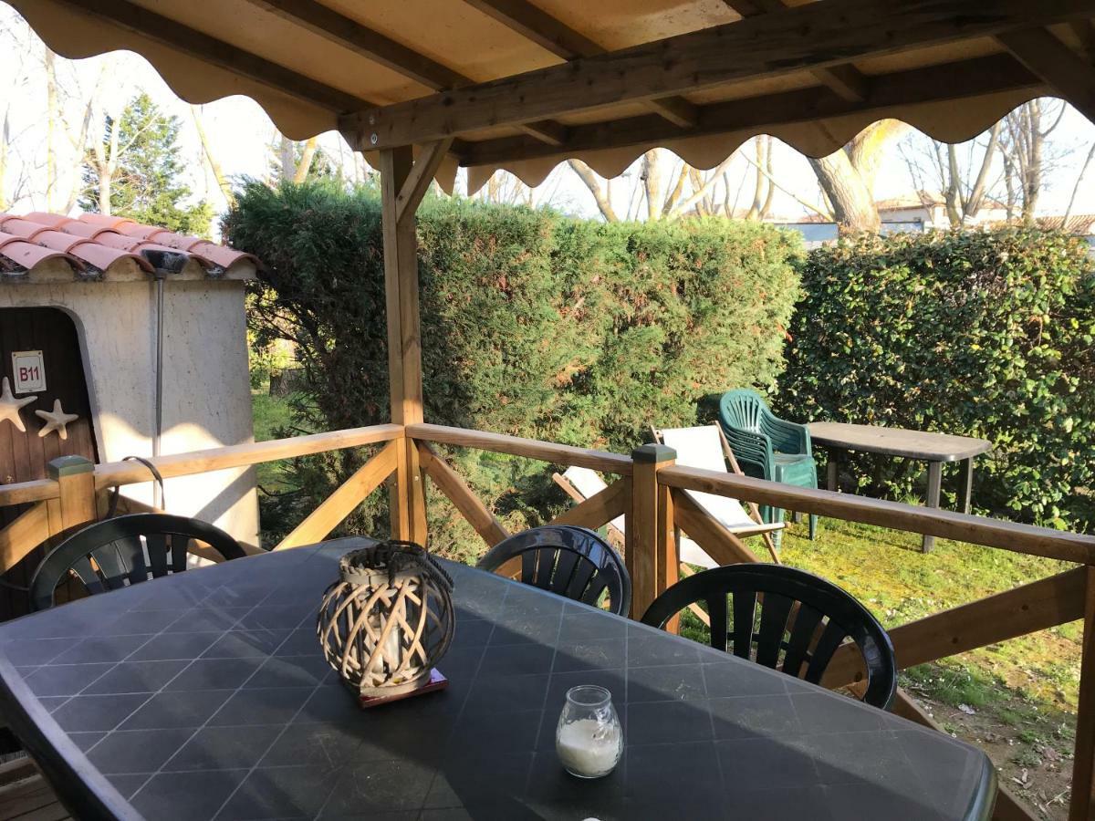 Mobil Home Climatise Camping 4* Le Grau Du Roi Les Jardins De Tivoli Buitenkant foto